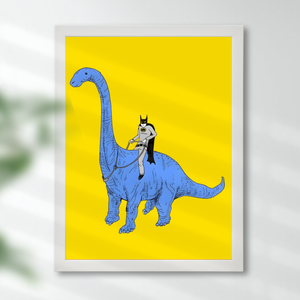 Dino bleu