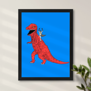 Dino rouge